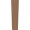 Ekena Millwork 5-inch W x 16-inch D x 22-inch H Traditional Rough Cedar Woodgrain TimberThane Knee Brace, Primed BRCUR05X16X22TRARCPR - alternate 6